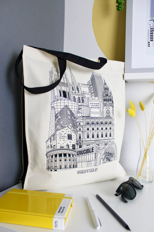 Sheffield City Tote Bag